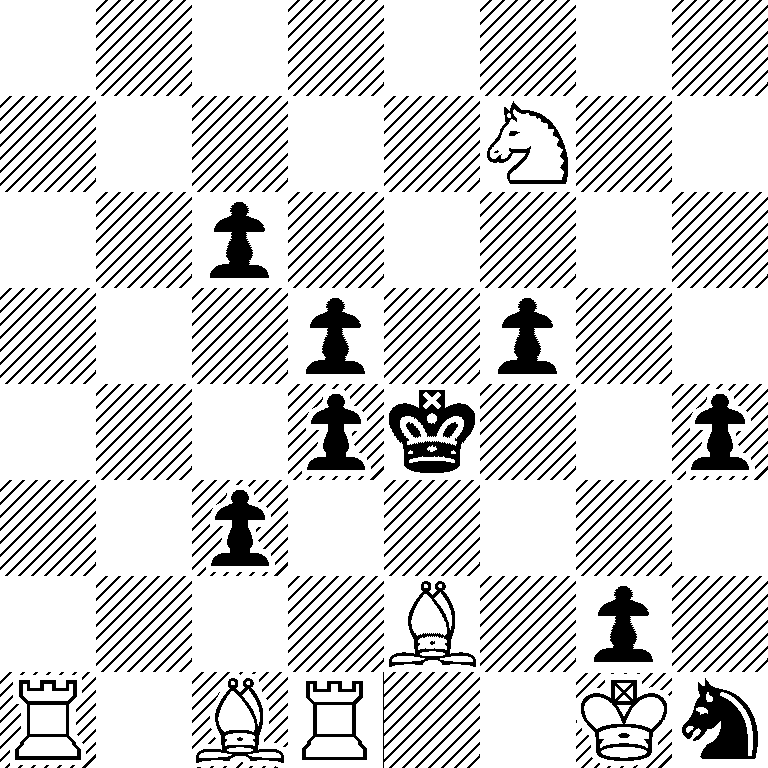 8/5N2/2p5/3p1p2/3pk2p/2p5/4B1p1/R1BR2Kn