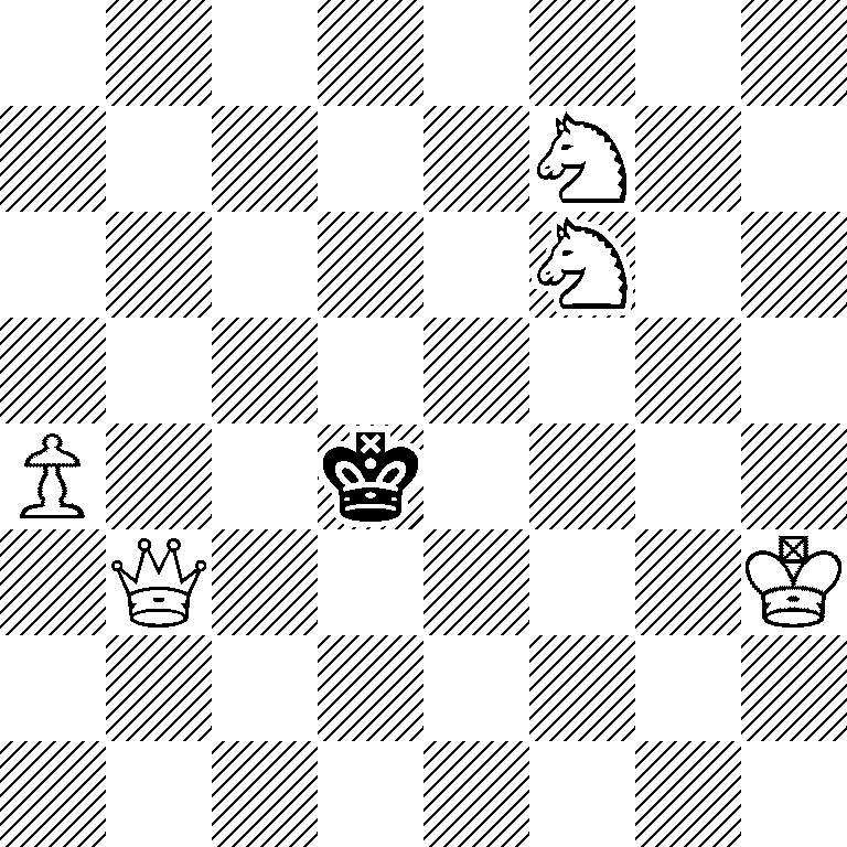 8/5N2/5N2/8/P2k4/1Q5K/8/8