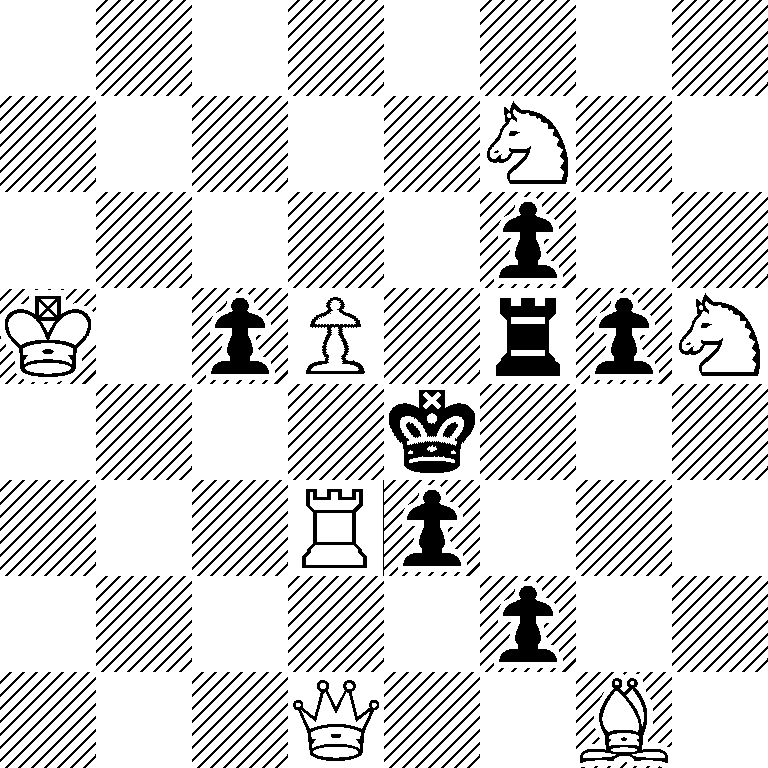 8/5N2/5p2/K1pP1rpN/4k3/3Rp3/5p2/3Q2B1
