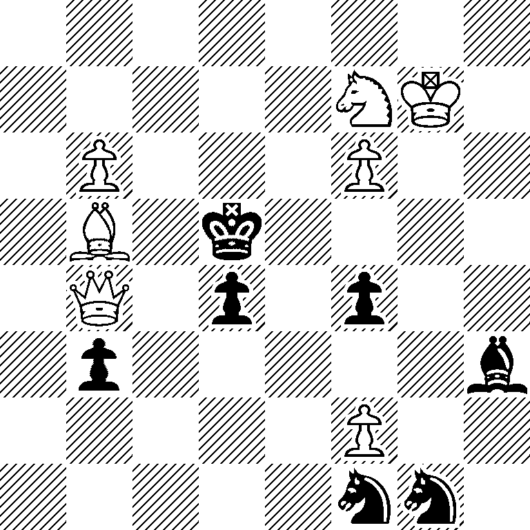 8/5NK1/1P3P2/1B1k4/1Q1p1p2/1p5b/5P2/5nn1