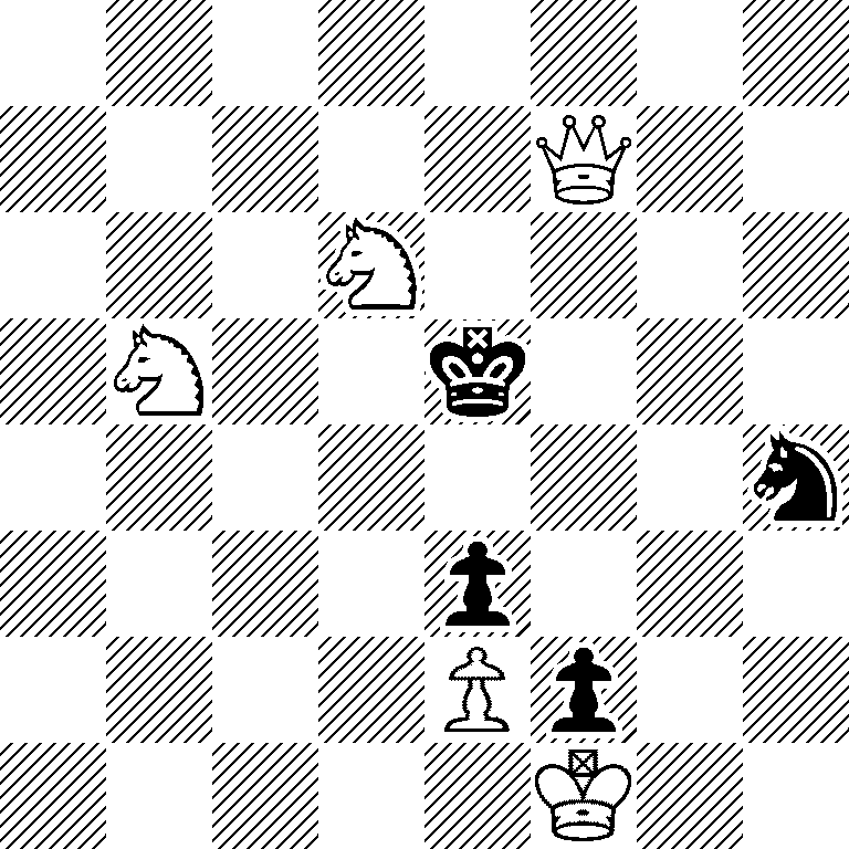 8/5Q2/3N4/1N2k3/7n/4p3/4Pp2/5K2