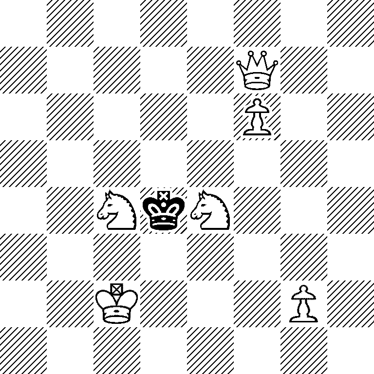 8/5Q2/5P2/8/2NkN3/8/2K3P1/8