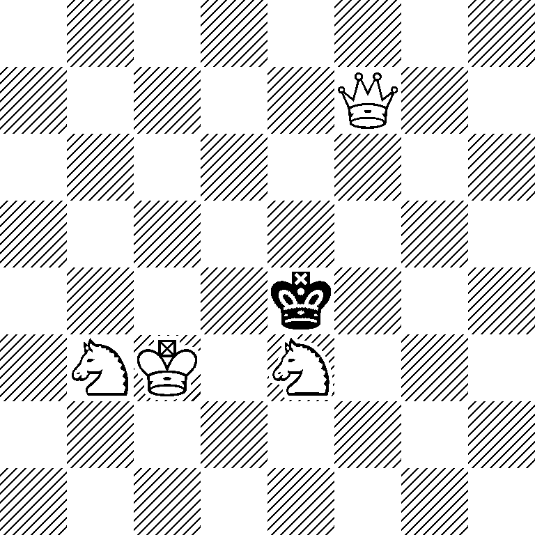 8/5Q2/8/8/4k3/1NK1N3/8/8