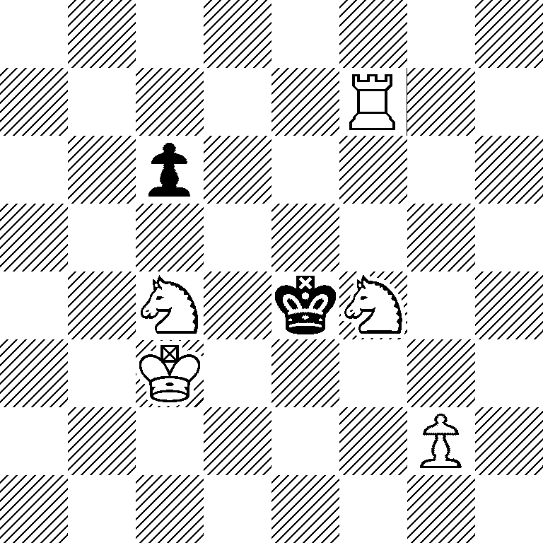 8/5R2/2p5/8/2N1kN2/2K5/6P1/8