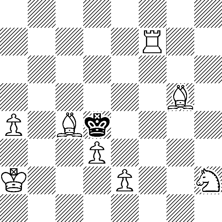 8/5R2/8/6B1/P1Bk4/3P4/K3P2N/8