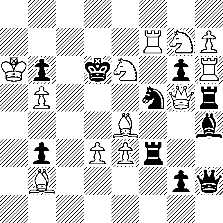8/5RNP/Kp1kN1pR/1P3nQr/4B2b/1p1PPr2/1B4pq/8