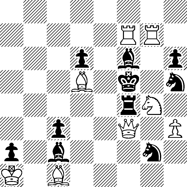 8/5RR1/3p1b1p/3B1k1n/5rN1/2p2Q1P/p1b3n1/K1B5