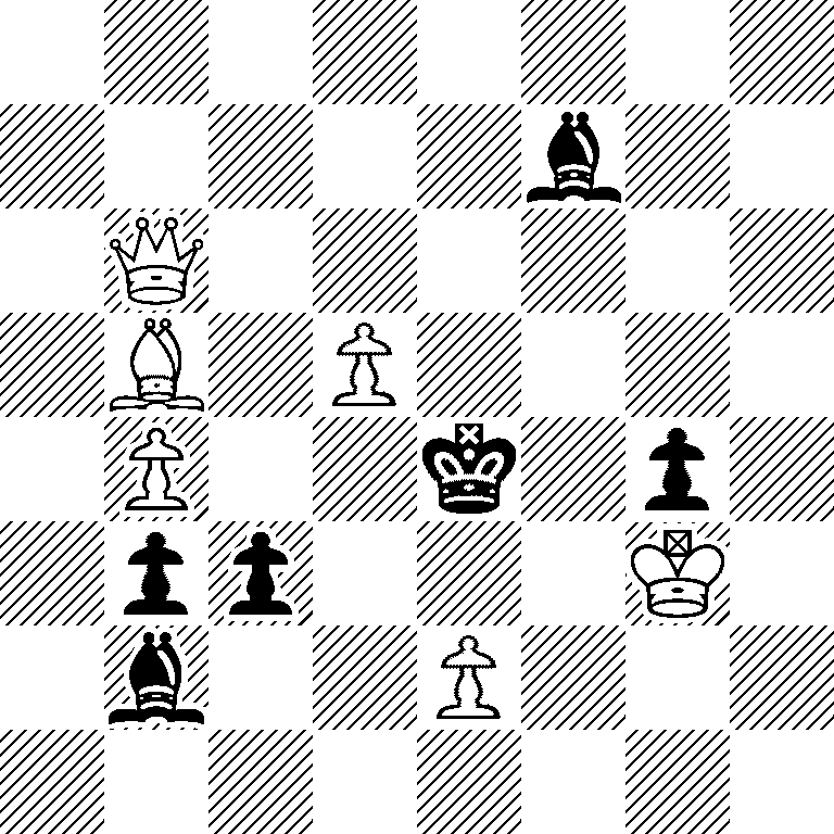 8/5b2/1Q6/1B1P4/1P2k1p1/1pp3K1/1b2P3/8
