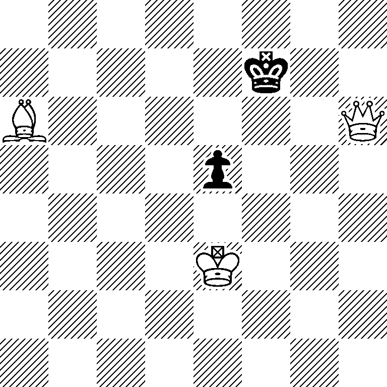 8/5k2/B6Q/4p3/8/4K3/8/8