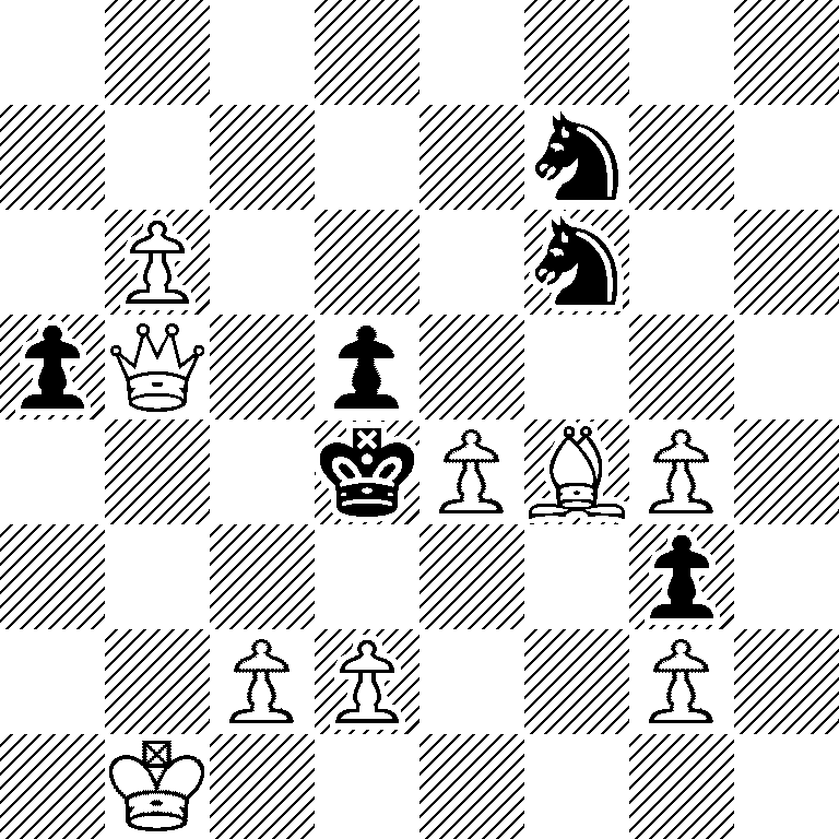 8/5n2/1P3n2/pQ1p4/3kPBP1/6p1/2PP2P1/1K6