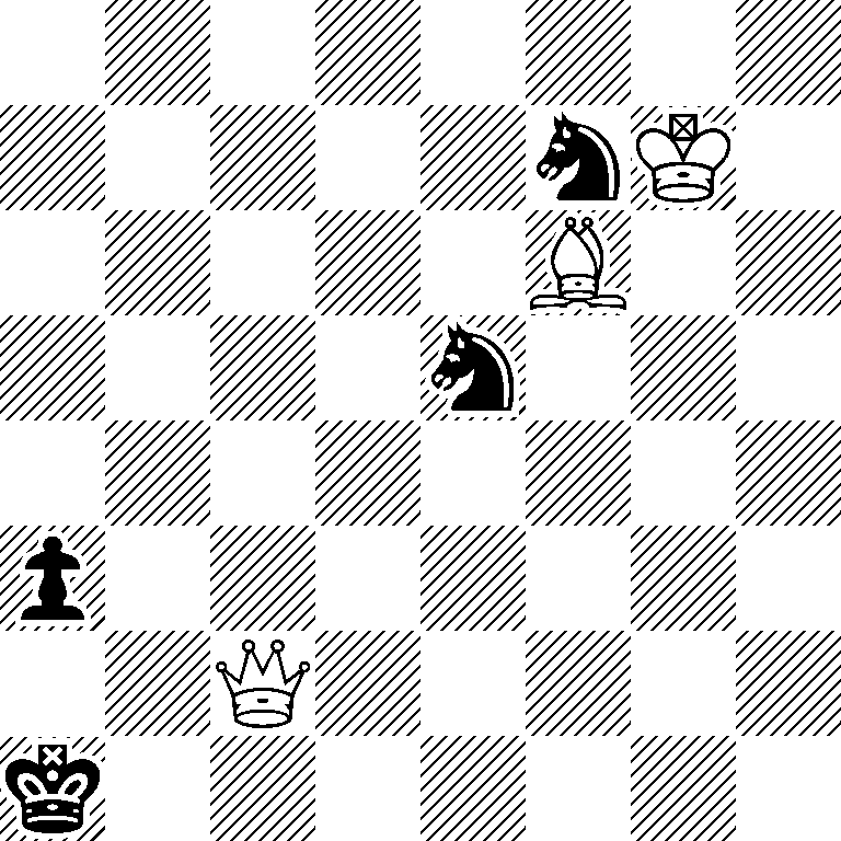 8/5nK1/5B2/4n3/8/p7/2Q5/k7