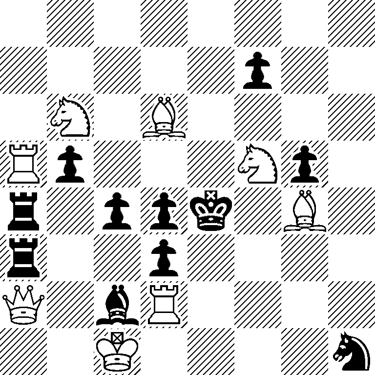 8/5p2/1N1B4/Rp3Np1/r1ppk1B1/r2p4/Q1bR4/2K4n