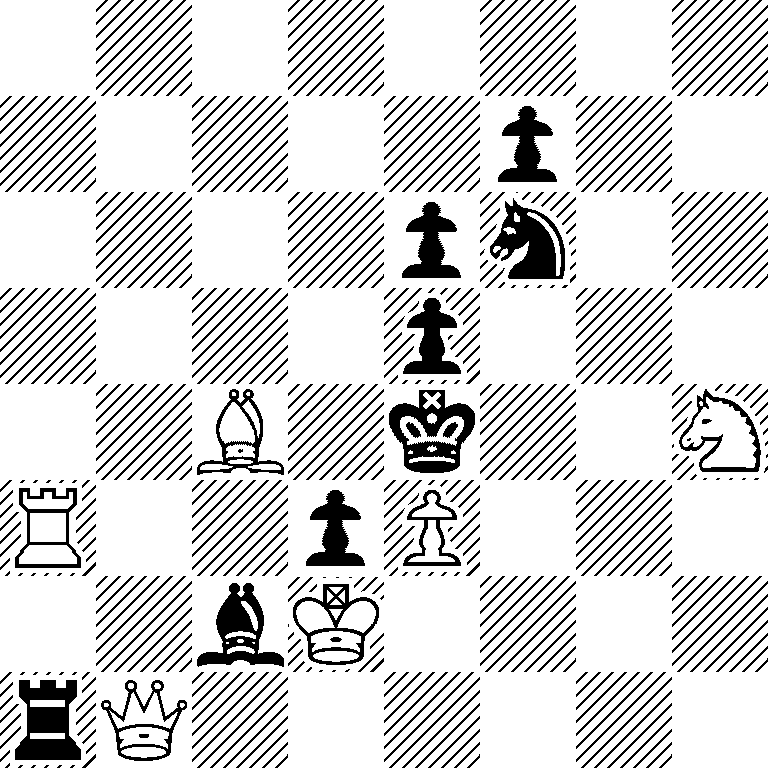 8/5p2/4pn2/4p3/2B1k2N/R2pP3/2bK4/rQ6