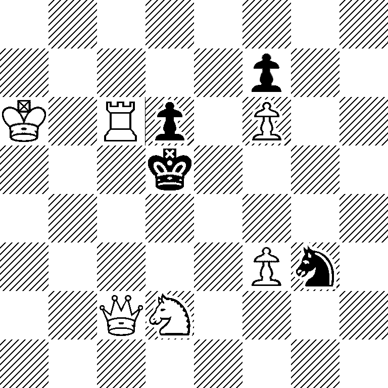 8/5p2/K1Rp1P2/3k4/8/5Pn1/2QN4/8