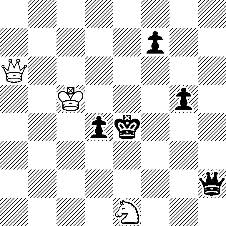 8/5p2/Q7/2K3p1/3pk3/8/7q/4S3