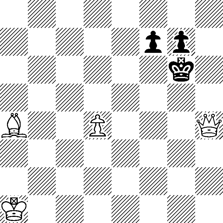 8/5pp1/6k1/8/B2P3Q/8/8/K7