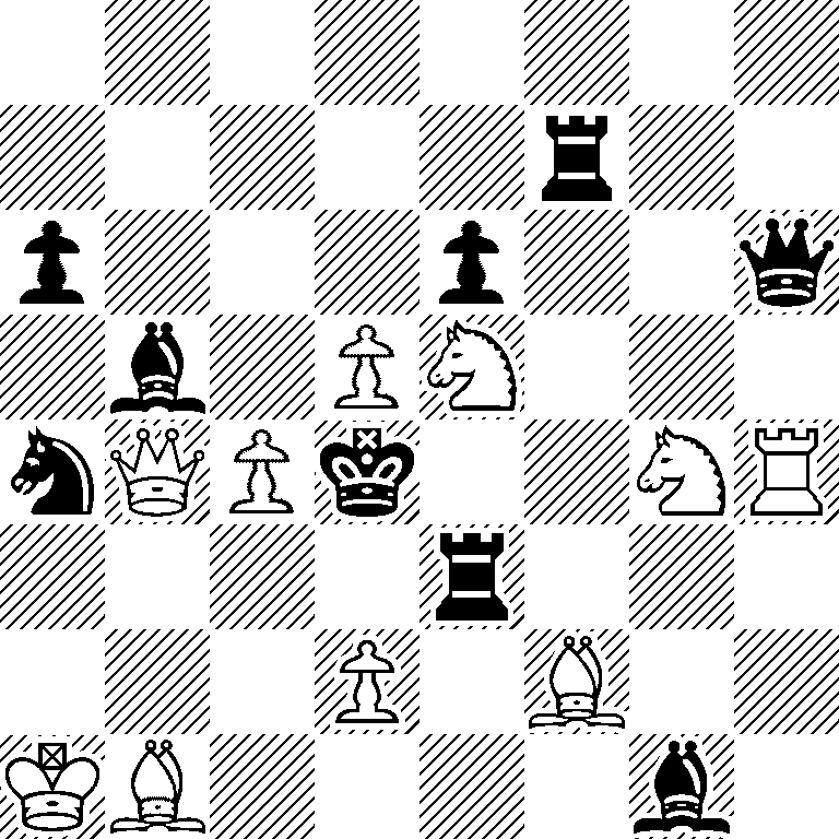 8/5r2/p3p2q/1b1PN3/nQPk2NR/4r3/3P1B2/KB4b1