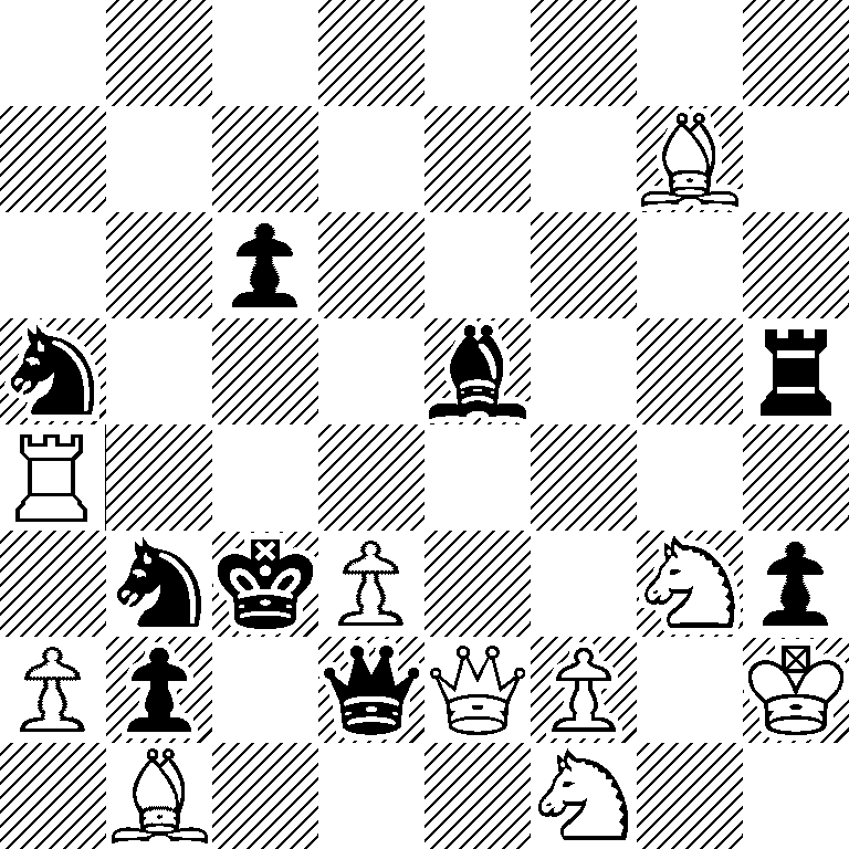 8/6B1/2p5/n3b2r/R7/1nkP2Np/Pp1qQP1K/1B3N2