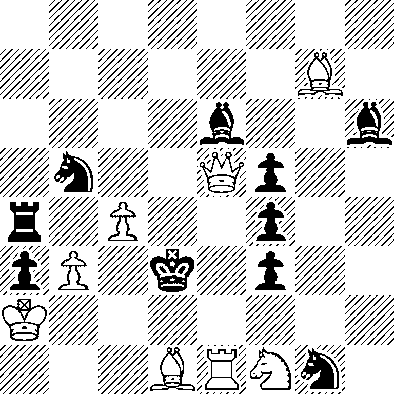 8/6B1/4b2b/1n2Qp2/r1P2p2/pP1k1p2/K7/3BRNn1