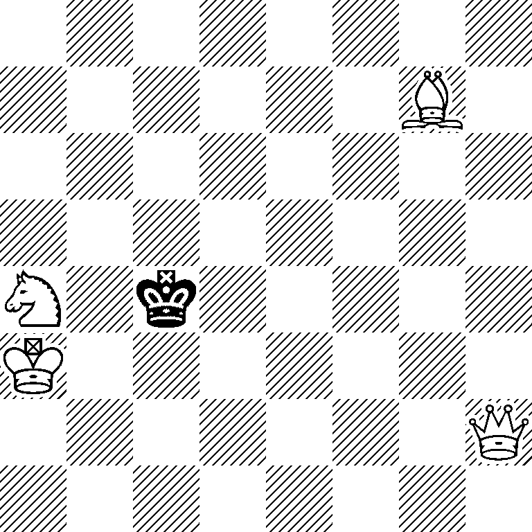 8/6B1/8/8/N1k5/K7/7Q/8