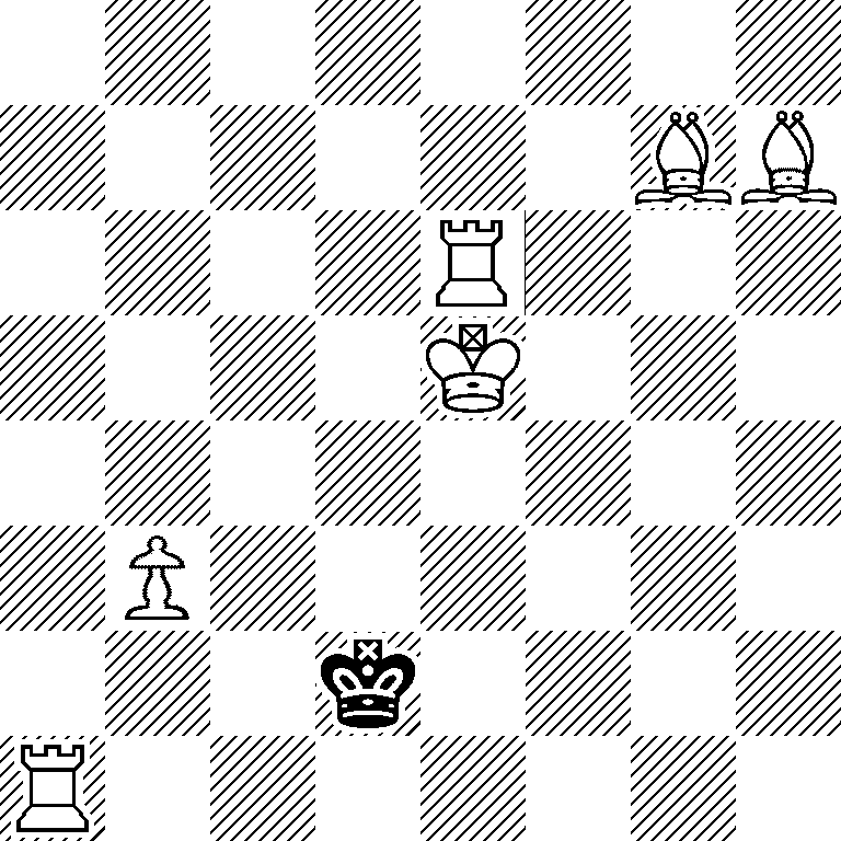 8/6BB/4R3/4K3/8/1P6/3k4/R7