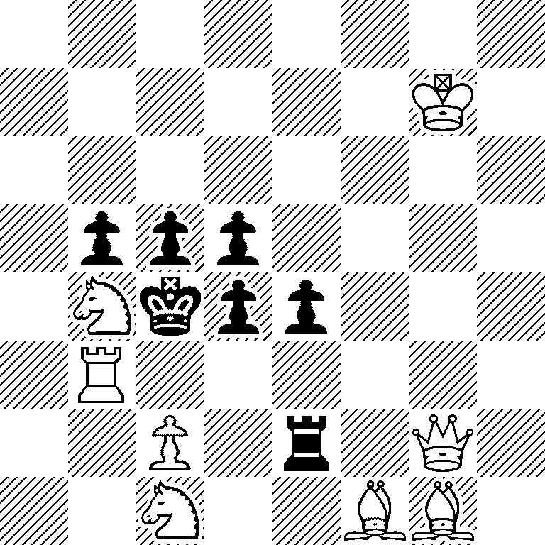 8/6K1/8/1ppp4/1Nkpp3/1R6/2P1r1Q1/2N2BB1