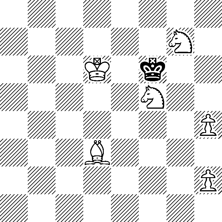 8/6N1/3K1k2/5N2/7P/3B4/7P/8