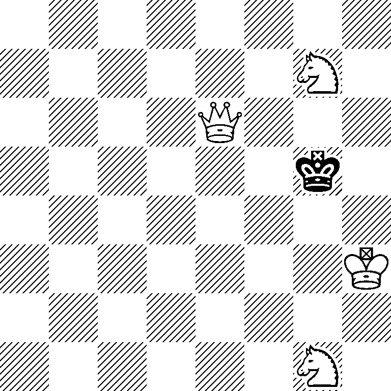 8/6N1/4Q3/6k1/8/7K/8/6N1