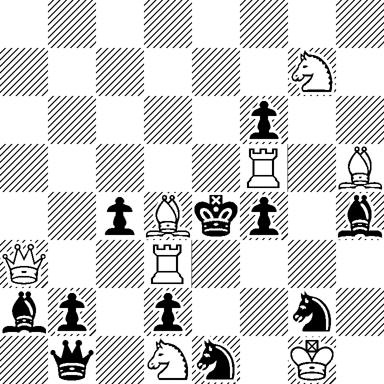 8/6N1/5p2/5R1B/2pBkp1b/Q2R4/bp1p2n1/1q1Nn1K1