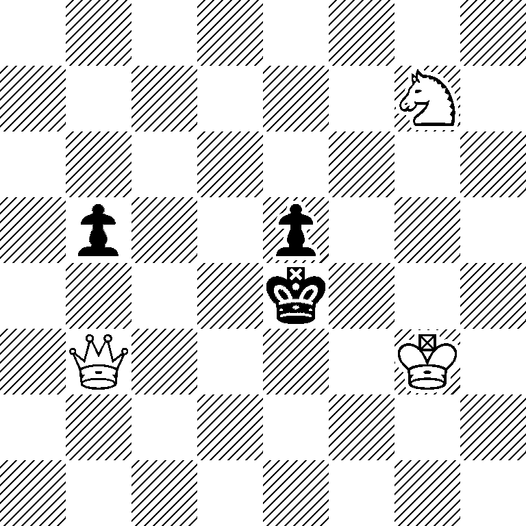 8/6N1/8/1p2p3/4k3/1Q4K1/8/8