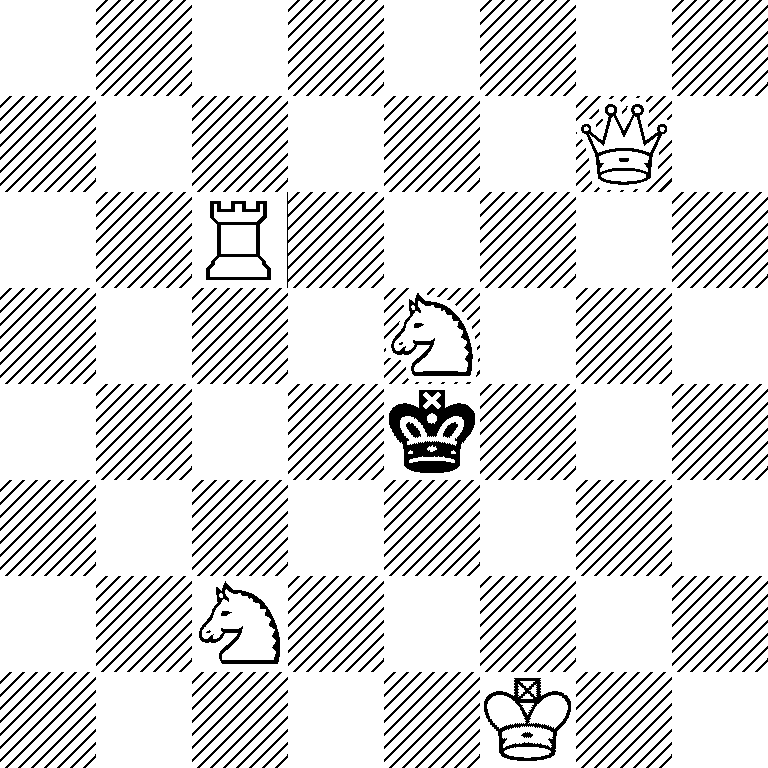 8/6Q1/2R5/4N3/4k3/8/2N5/5K2