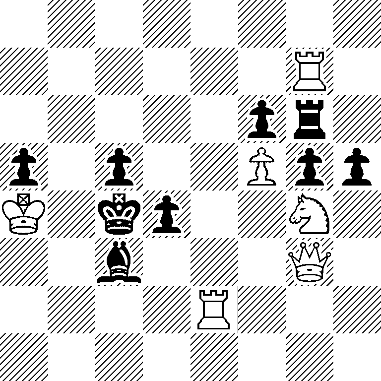 8/6R1/5pr1/p1p2Ppp/K1kp2N1/2b3Q1/4R3/8