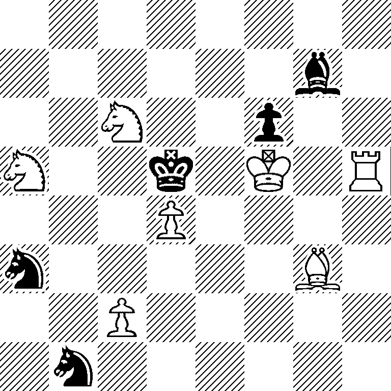8/6b1/2N2p2/N2k1K1R/3P4/n5B1/2P5/1n6