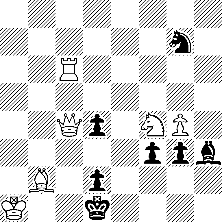 8/6n1/2R5/8/2Qp1NP1/5ppb/1B1p4/K2k4