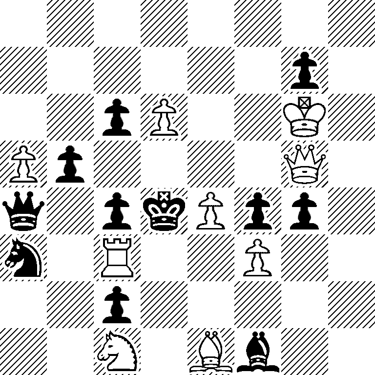 8/6p1/2pP2K1/Pp4Q1/q1pkPpp1/n1R2P2/2p5/2N1Bb2