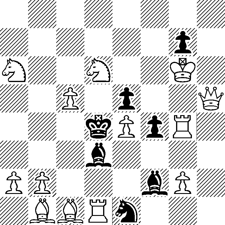 8/6p1/N2N2K1/2P1p2Q/3kPpR1/3b4/PP3bP1/1BBRn3