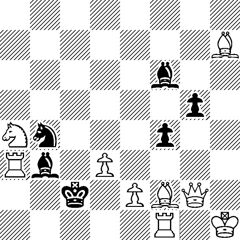 8/7B/5b2/6p1/Nn3p2/Rb1P4/2k1PBQ1/5R1K
