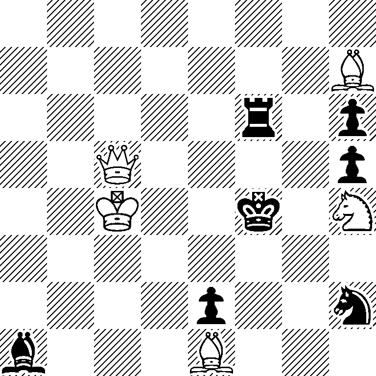 8/7B/5r1p/2Q4p/2K2k1N/8/4p2n/b3B3