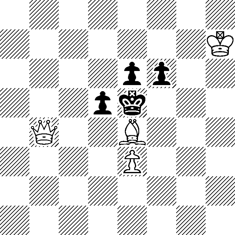 8/7K/4pp2/3pk3/1Q2B3/4P3/8/8