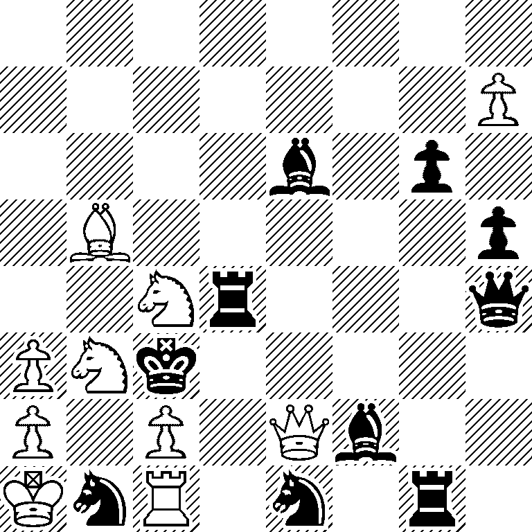 8/7P/4b1p1/1B5p/2Nr3q/PNk5/P1P1Qb2/KnR1n1r1