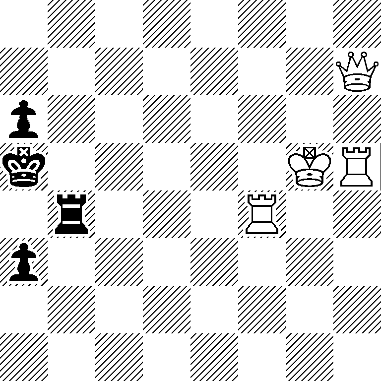 8/7Q/p7/k5KR/1r3R2/p7/8/8