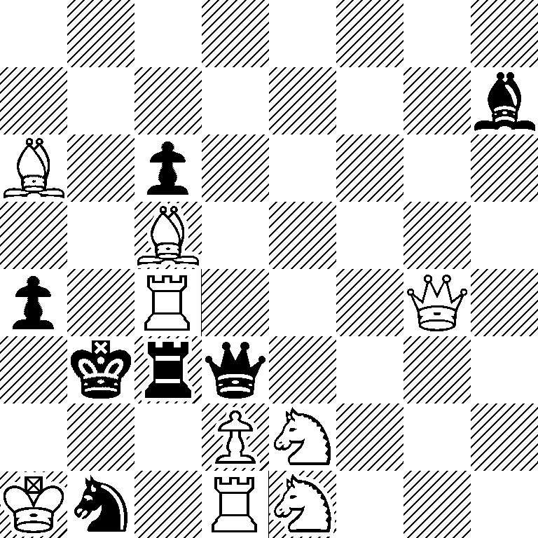 8/7b/B1p5/2B5/p1R3Q1/1krq4/3PN3/Kn1RN3