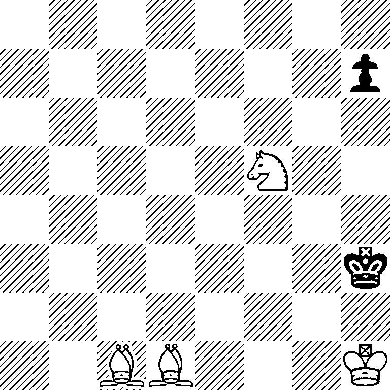 8/7p/8/5N2/8/7k/8/2BB3K