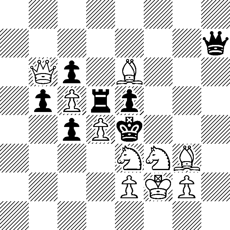 8/7q/1Qp1B3/1pPrp3/2pPk3/4NNB1/4PKP1/8