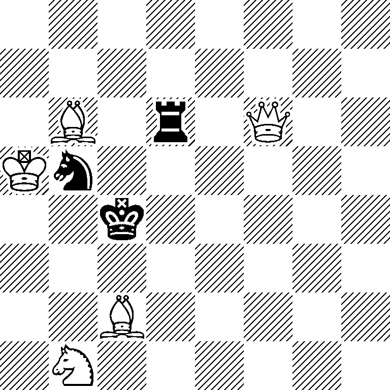 8/8/1B1r1Q2/Kn6/2k5/8/2B5/1N6