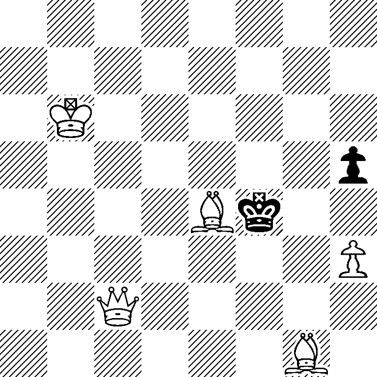 8/8/1K6/7p/4Bk2/7P/2Q5/6B1