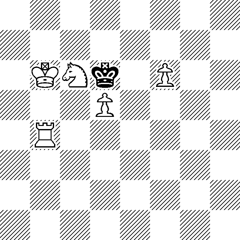 8/8/1KNk1P2/3P4/1R6/8/8/8