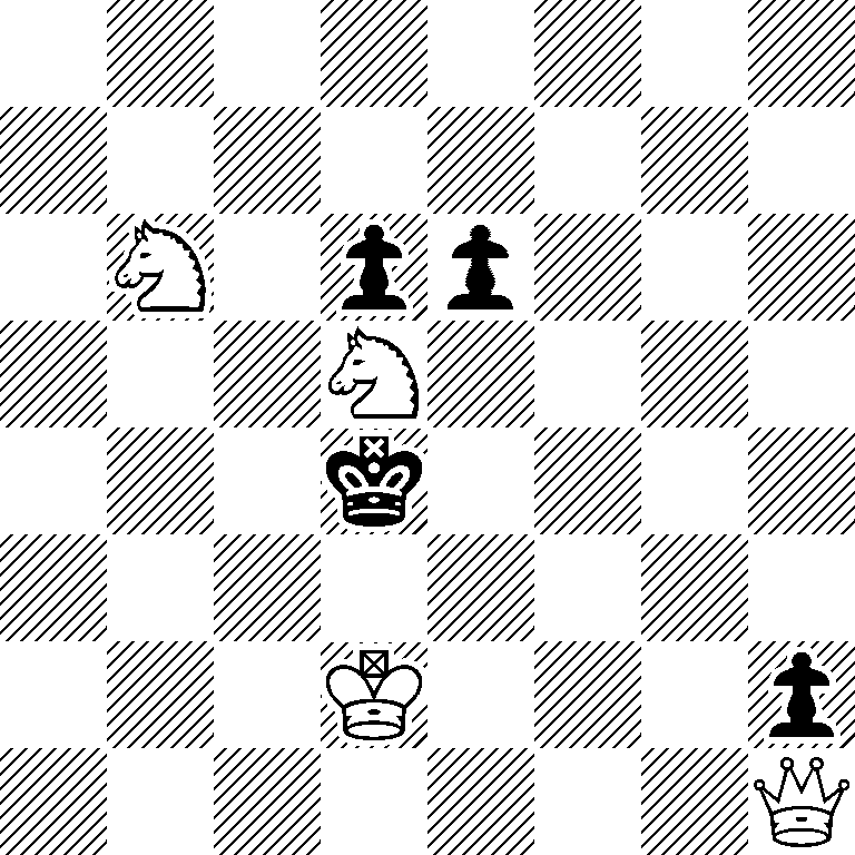 8/8/1N1pp3/3N4/3k4/8/3K3p/7Q