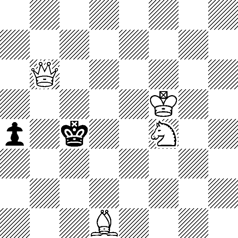 8/8/1Q6/5K2/p1k2N2/8/8/3B4