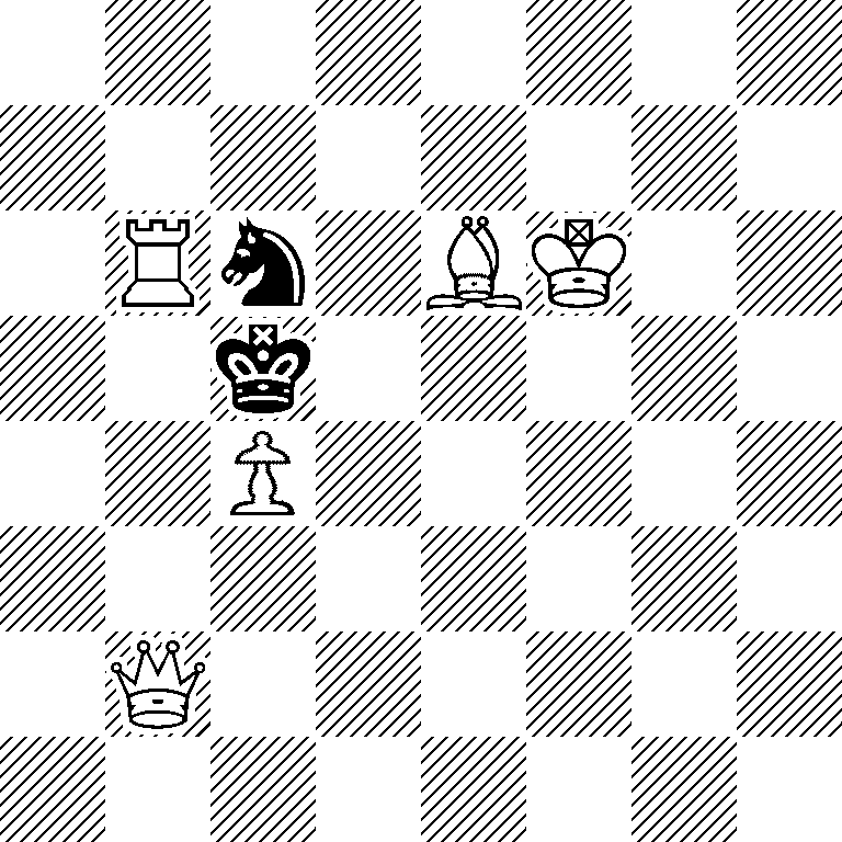 8/8/1Rn1BK2/2k5/2P5/8/1Q6/8